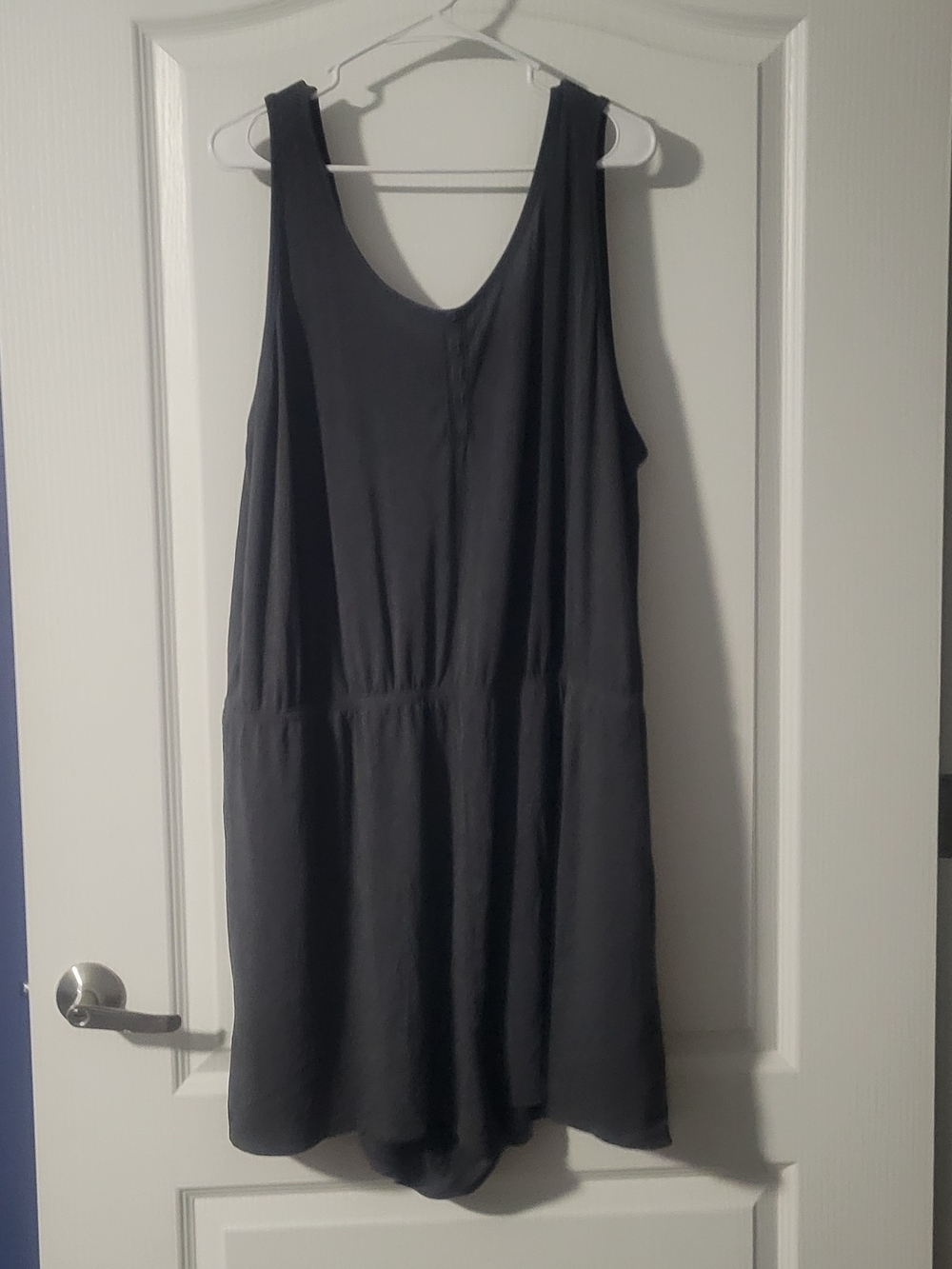 torrid Gray Sleeveless Scoop Romper